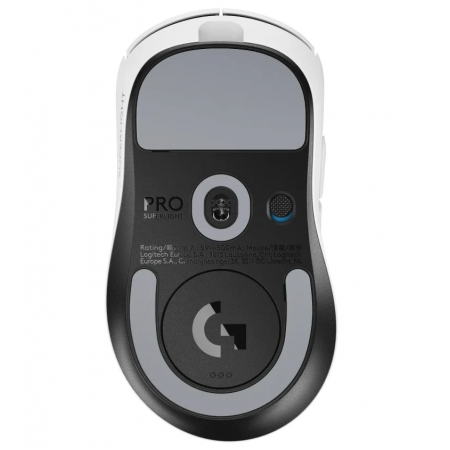 Мышь беспроводная + проводная Logitech PRO X SUPERLIGHT 2 DEX (910-007365) белый