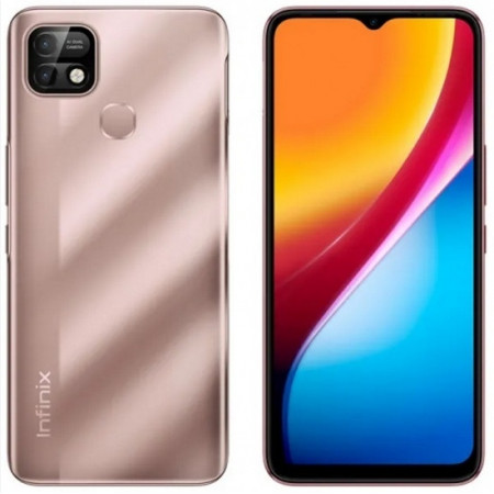 Смартфон Infinix HOT 10i (X658E) 2 ГБ/64 ГБ золотой (Mist Copper)