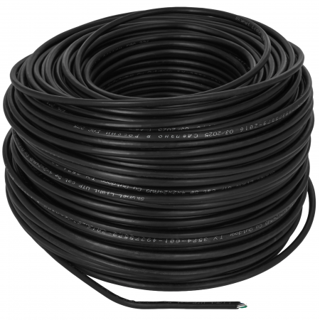 Сетевой кабель SkyNet Light UTP CSL-UTP-4-CU-OUT черный