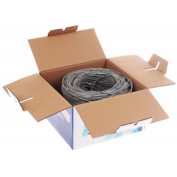 Сетевой кабель SkyNet Light CSL-UTP-2-CU серый