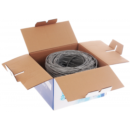 Сетевой кабель SkyNet Light CSL-UTP-2-CU серый