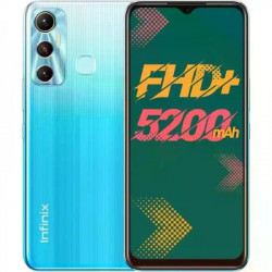 Смартфон Infinix HOT 11 (X662) 4 ГБ/64 ГБ голубой (Silver Wave)