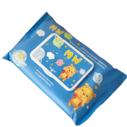Влажные салфетки MiniWinnie 61008 синий