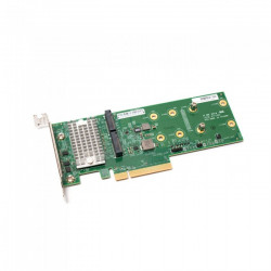 RAID контроллер Supermicro AOC-SLG3-2H8M2-O зеленый