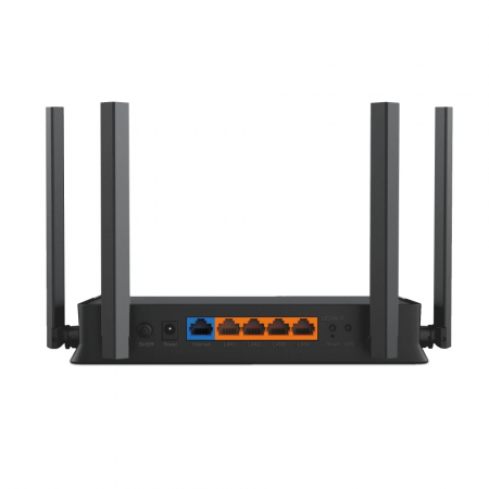 Wi-Fi роутер Tp-Link Archer BE220 (Archer BE220) черный