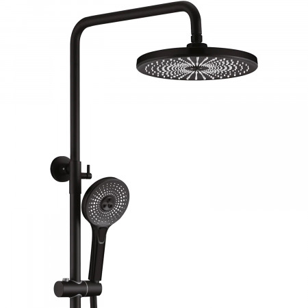 Душевая система Rose R1136H черный