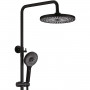 Душевая система Rose R1136H черный