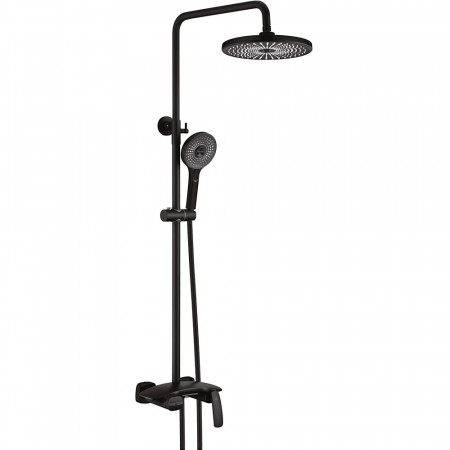 Душевая система Rose R1136H черный