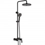 Душевая система Rose R1136H черный