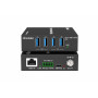 Аудио-удлинитель Infobit iTrans USB3-TR100 черный