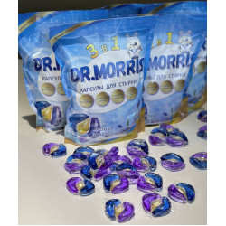 Капсулы для стирки Dr.Morris 61021 синий