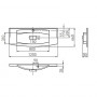 Раковина Aquaton Милан М 120 (1A70663KML010) белый