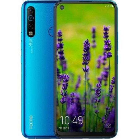 Смартфон Tecno Camon 12 Air (CC6) 3 ГБ/32 ГБ голубой (Bay Blue)