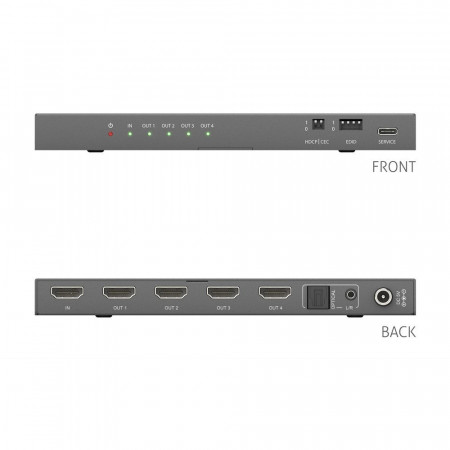 HDMI сплиттер PureLink PT-SP-HD14-48G черный