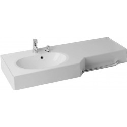 Раковина Aquaton ОТЕЛЬ 2/127, левая (1A70113WOT01L) белый