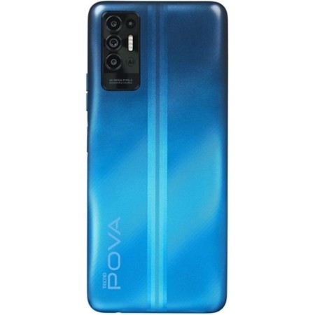 Смартфон Tecno Pova 2 (LE7n) (NFC) 4 ГБ/64 ГБ голубой (Energy Blue)