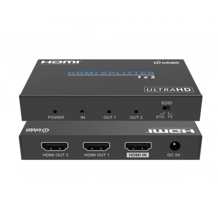 HDMI сплиттер Infobit iSwitch 102 черный