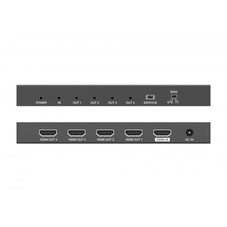 HDMI сплиттер Infobit iSwitch 104 черный