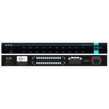 Аудио селектор CVGaudio SC-102 черный