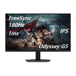 32" Монитор SAMSUNG Odyssey G5 LS32DG500EIXCI черный