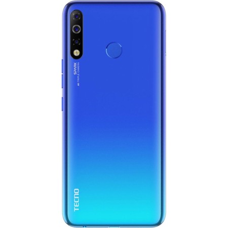 Смартфон Tecno Spark 4 (KC8) 3 ГБ/32 ГБ голубой (Vacation Blue)