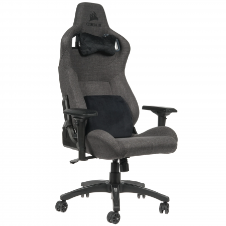 Игровое кресло Corsair T3 RUSH Тканевый Темный (CF-9010057-WW) черный