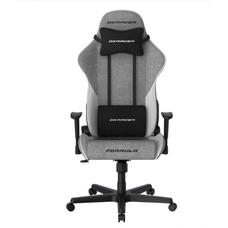 Игровое кресло DXRacer Formula GC/LFD23FBCFBB/GW серый-белый