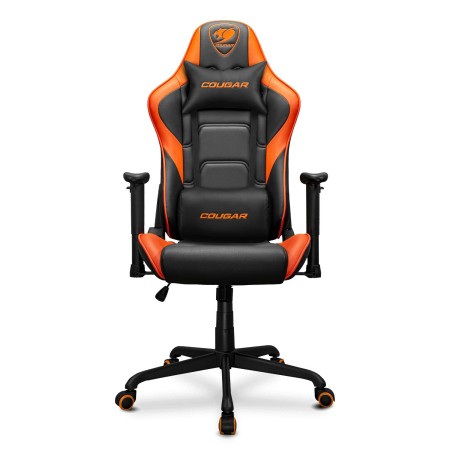 Кресло игровое Cougar Armor Elite (3MELIORB.0001) черно-оранжевый