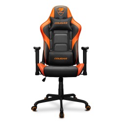 Кресло игровое Cougar Armor Elite (3MELIORB.0001) черно-оранжевый