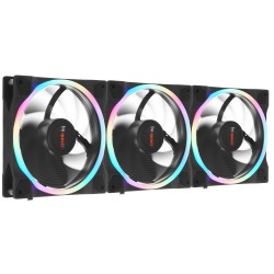 Комплект вентиляторов для корпуса be quiet! Light Wings LX 3x140 мм PWM high-speed (BL130) черный