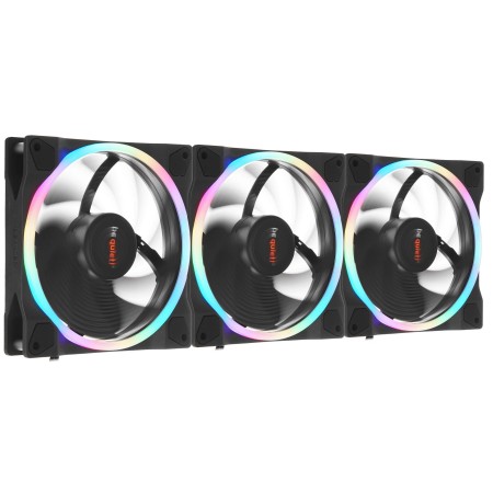 Вентилятор Bequiet! Light Wings LX 140mm PWM high-speed Triple-pack (BL130) Чёрный