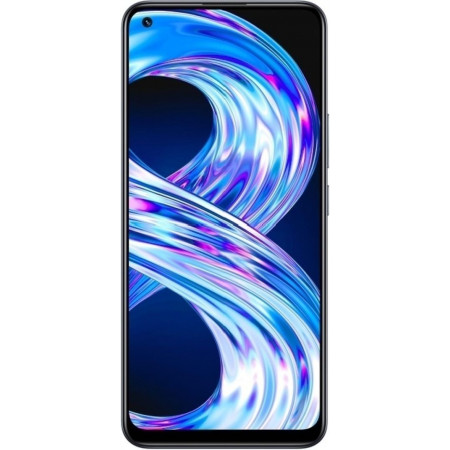 Смартфон realme 8 (RMX3085) (NFC) 8 ГБ/128 ГБ черный (Cyber Black)