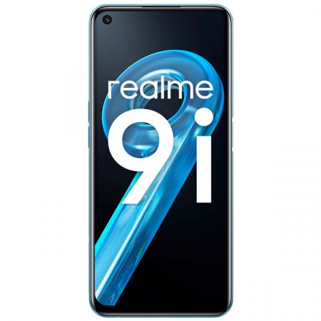 Смартфон realme 9i (RMX3491) (NFC) 6 ГБ/128 ГБ голубой (Prism Blue)