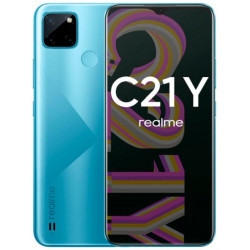 Смартфон realme C21Y (RMX3261) (NFС) 3 ГБ/32 ГБ голубой (Blue)