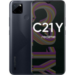 Смартфон realme C21Y (RMX3261) (NFC) 4 ГБ/64 ГБ черный (Black)