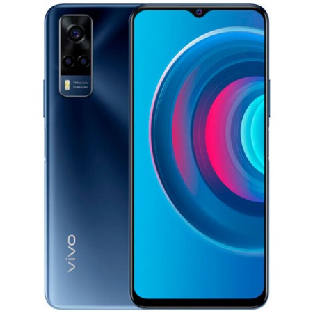 Смартфон Vivo Y53s (V2058) (NFC) 8 ГБ/128 ГБ синий (Deep Sea Blue)