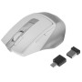 Мышь беспроводная A4Tech Fstyler FG45CS Air2 (FG45CSAIR2 SILVER WHITE) серебристый