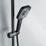 Душевая система Rose R1836H черный
