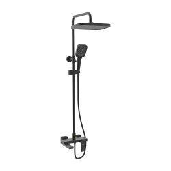 Душевая система Rose R1836H черный