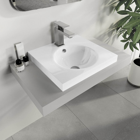 Раковина Sanita Luxe Next 50 белый