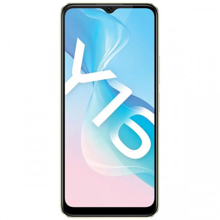 Смартфон vivo Y16 (V2204) 3 ГБ/32 ГБ золотой (Drizzling Gold)