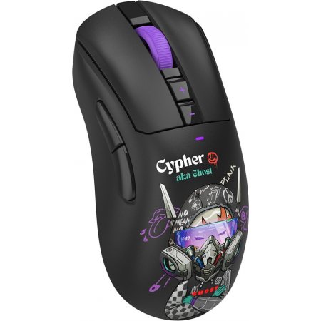 Мышь беспроводная + проводная A4Tech Bloody R73 Ultra Duo Cypher Ghost черный