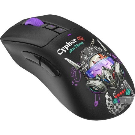 Мышь беспроводная + проводная A4Tech Bloody R73 Ultra Duo Cypher Ghost черный