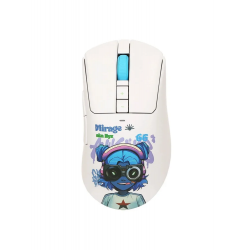 Мышь беспроводная + проводная A4Tech Bloody R73 Ultra Duo Nyx Mirage белый