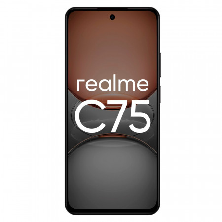 Смартфон realme C75 (RMX3941) (NFC) 8 ГБ/256 ГБ черный (Black)