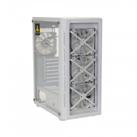 Корпус 1STPLAYER XP-G-WH-4F7-W белый