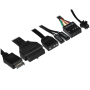 Корпус ASUS TUF GAMING GT502 HORIZON TG ARGB BLACK (90DC0090-B09010) черный