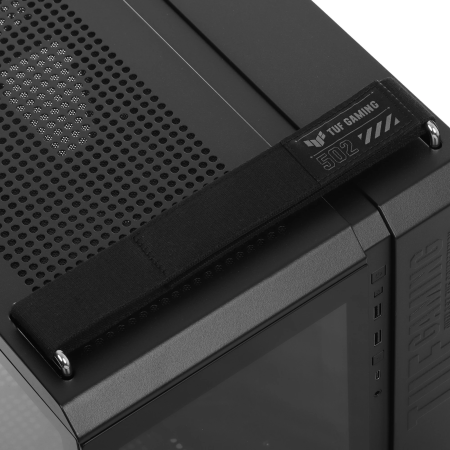 Корпус ASUS TUF GAMING GT502 HORIZON TG ARGB BLACK (90DC0090-B09010) черный
