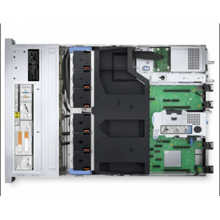 Серверное шасси Dell R750xs 16SFF (210-AZYQ-Chassis) черный
