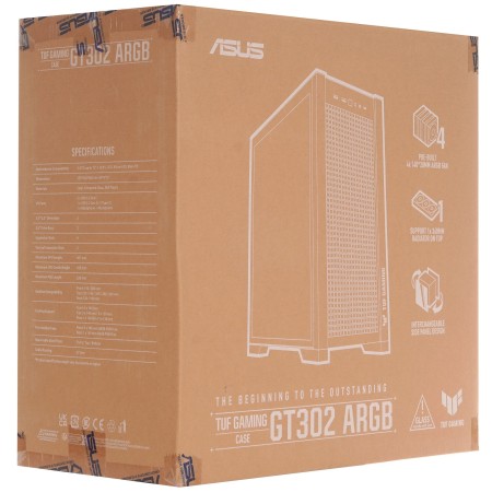 Корпус ASUS TUF Gaming GT302 ARGB (90DC00I3-B19000) белый